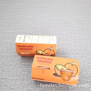 Airline 4oz Canned Fresh Mandarin Oranges in Syrup